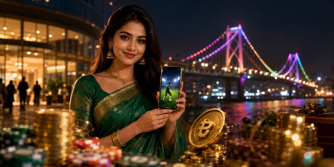 বরিশালে শাড়ি পরা নারী স্পোর্টস বেটিং প্ল্যাটফর্ম ব্যবহার করছেন